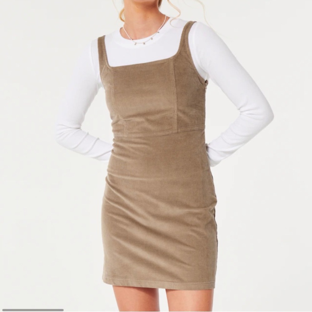 Brown Corduroy dress
